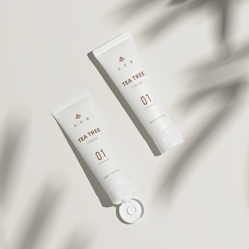 Kem Dưỡng S.O.B Tea Tree Cream Làm Sáng Da Và Giảm Mụn 50ml
