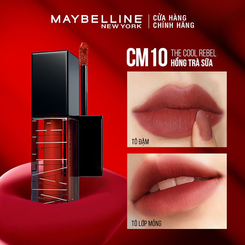 Son Kem Maybelline Sensational Cushion Matte CM10 Mịn Lì Như Nhung 6.4ml