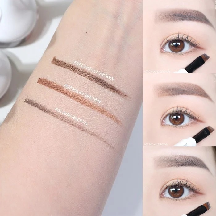 Gel Kẻ Mày Dearmay Fixtay Gel Ash Brown 3.6g