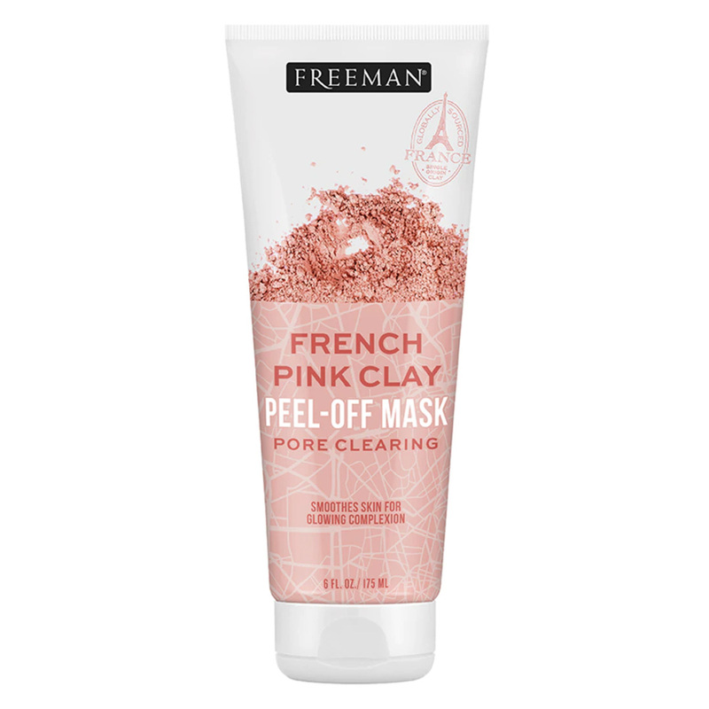 Mặt Nạ Đất Sét Freeman French Pink Clay Peel-Off Mask Pore Clearing Đất Sét Hồng Pháp 175ml