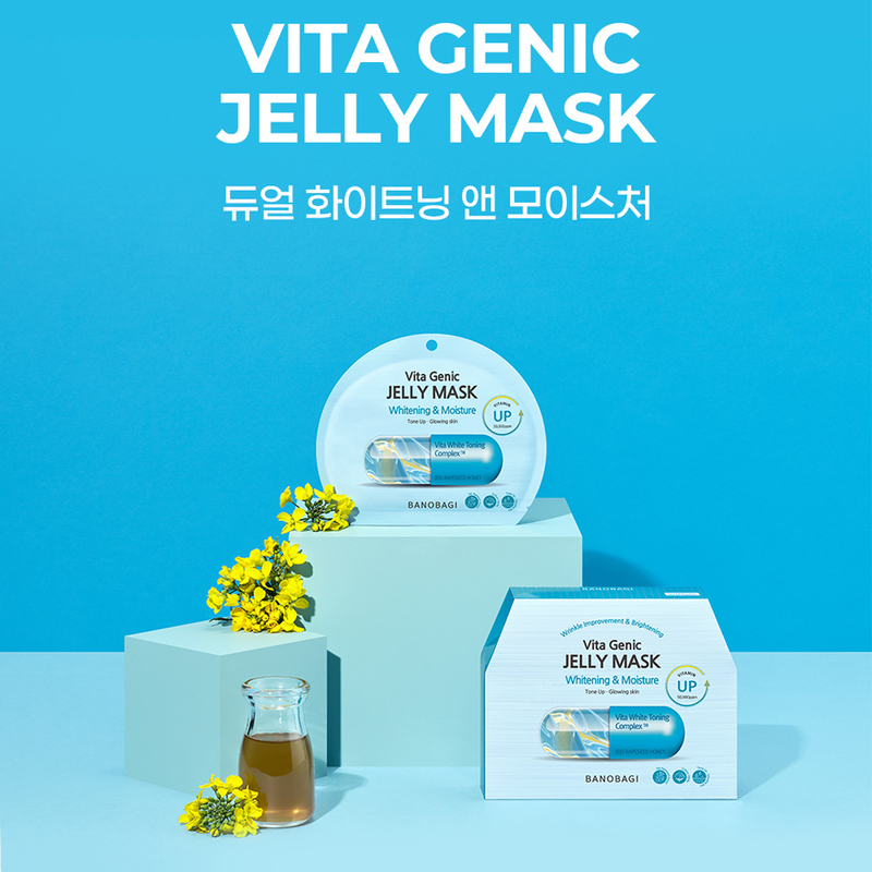 Mặt Nạ Banobagi Vita Genic Jelly Mask Whitening & Moisture 1 PCS 30g