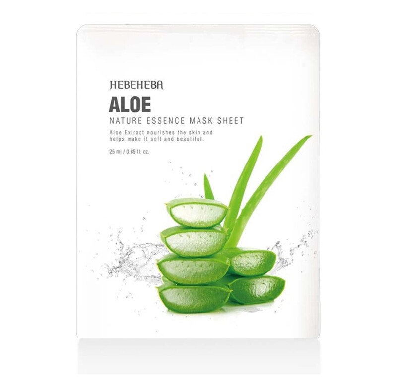 Mặt Nạ Hebeheba Aloe Nature Essence Mask Sheet Lô Hội 1 PCS