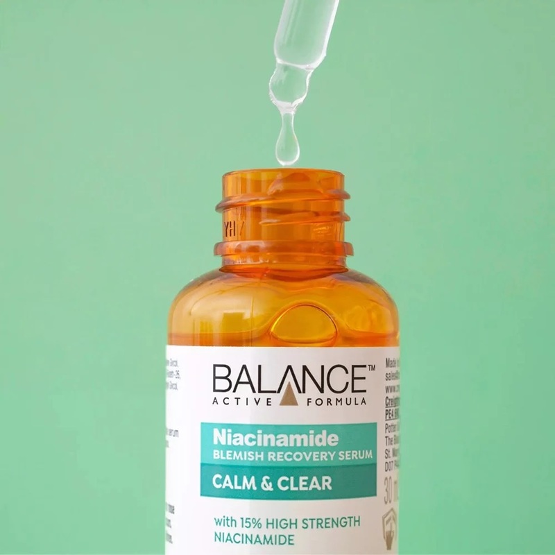 Serum Balance Active Formula Niacinamide Ngừa Mụn Mờ Thâm 30ml