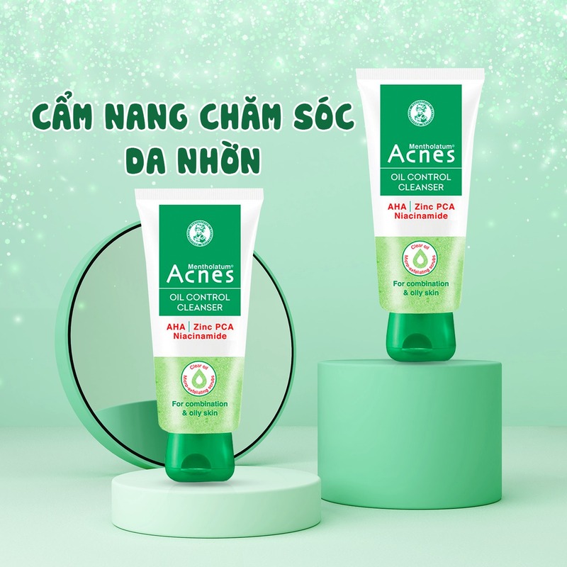 Gel Rửa Mặt Acnes Kiểm Soát Nhờn 100g