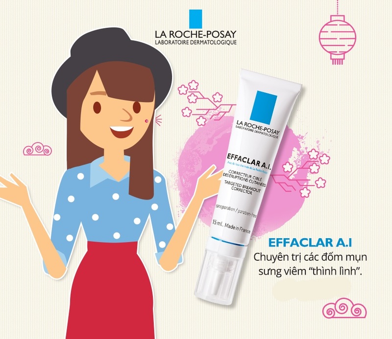 Kem Dưỡng La Roche-Posay Giảm Mụn Chuyên Biệt 15ml