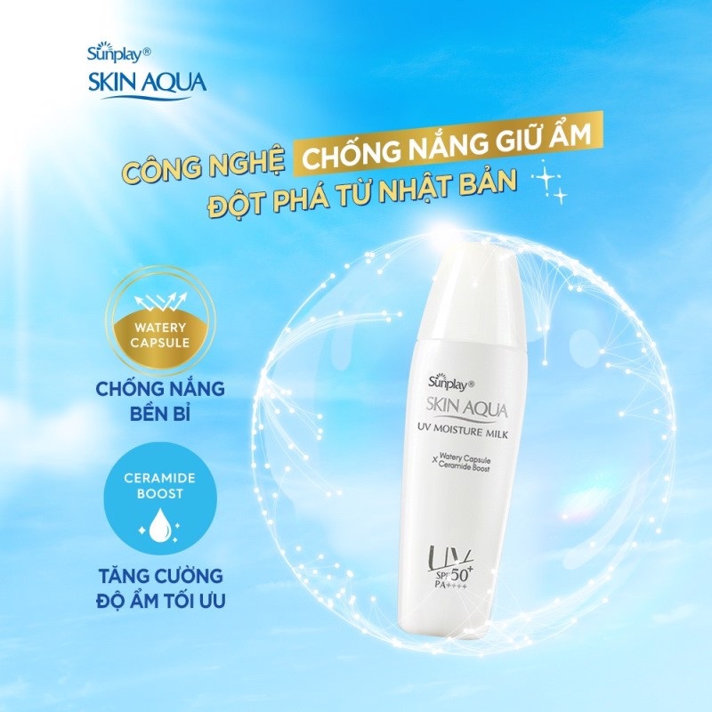 Sữa Chống Nắng Skin Aqua UV Moisture Milk SPF50 30g