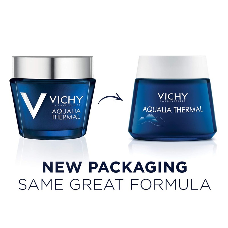 Mặt Nạ Ngủ Vichy Aqualia Thermal Night Spa Dưỡng Ẩm Giúp Làm Sáng Da 75ml