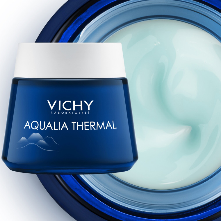 Mặt Nạ Ngủ Vichy Aqualia Thermal Night Spa Dưỡng Ẩm Giúp Làm Sáng Da 75ml