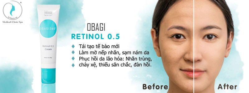 Kem Dưỡng Obagi 360 Retinol 0.5 Ngừa Mụn Chống Lão Hóa 28g