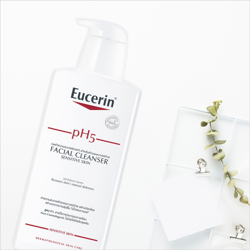 Sữa Rửa Mặt Eucerin pH5 Facial Cleanser Sensitive Skin Cho Da Nhạy Cảm 400ml 8850029030227