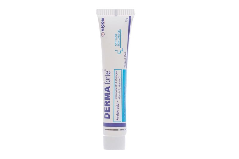 Gel Dưỡng Alcom DERMA FORTE Hỗ Trợ Giảm Mụn, Giảm Thâm 15g