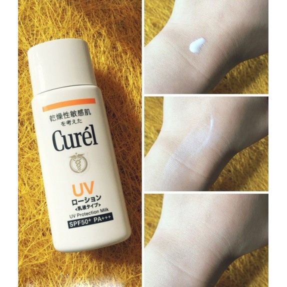 Sữa Chống Nắng Curel UV Protection Milk SPF 50+ PA+++ 60ml
