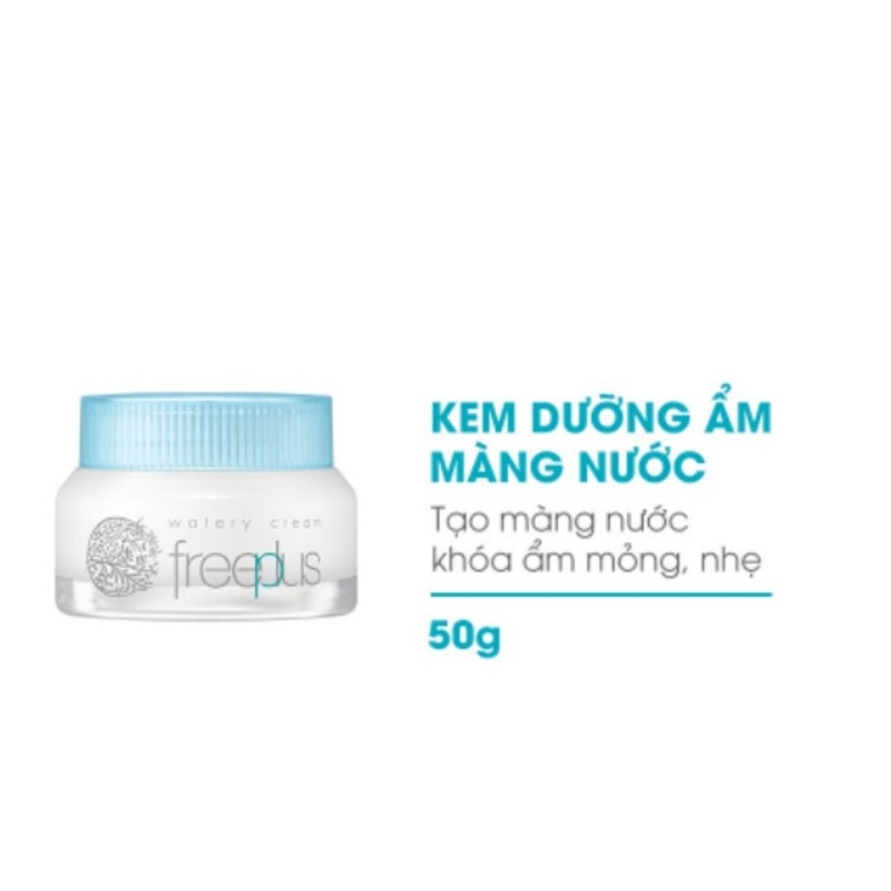 Kem Dưỡng Ẩm Freeplus Watery Cream Màng Nước Mỏng Nhẹ Tươi Mát 50g