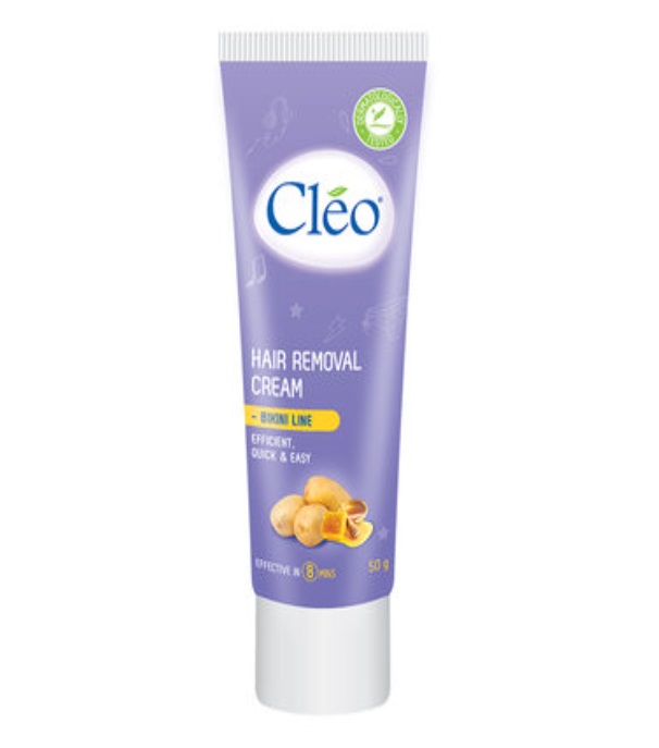 Kem Tẩy Lông Cléo Hair Removal Cream Bikini Line Vùng Bikini Màu Tím 50g