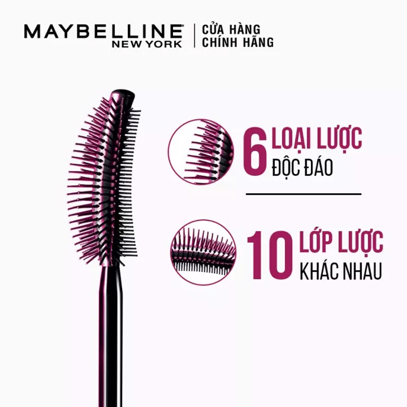 Mascara Maybelline Lash Sensational Waterproof Làm Dài Và Tơi Mi