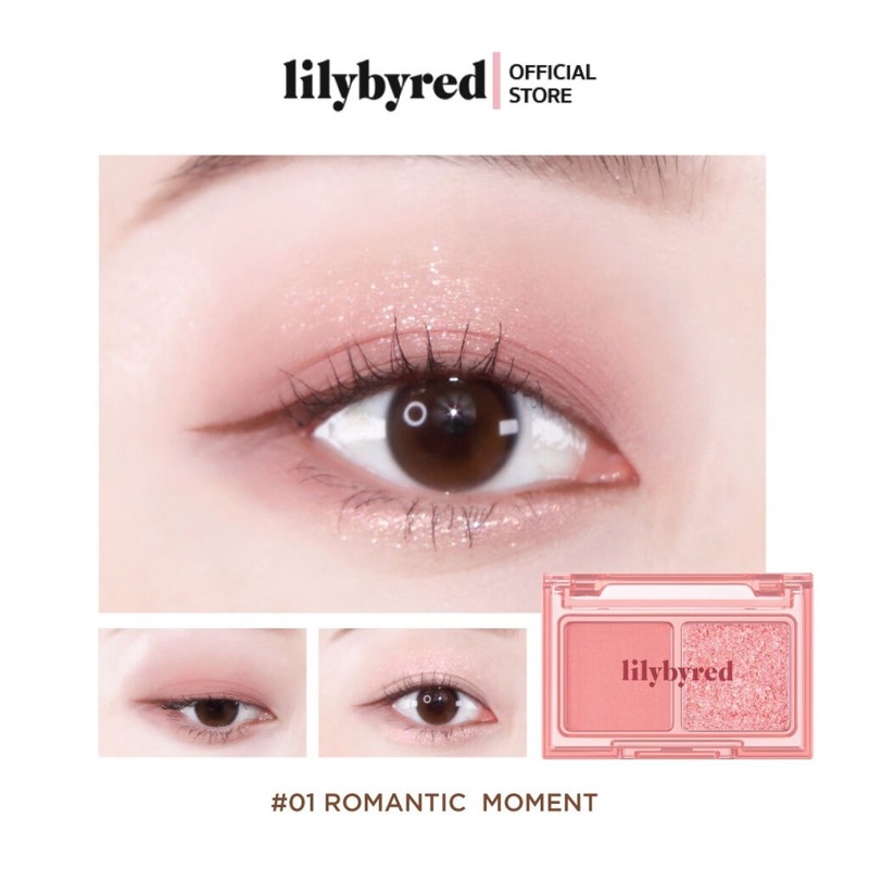 Phấn Mắt Lilybyred Little Bitty Moment Shadow - #01 (Hộp)