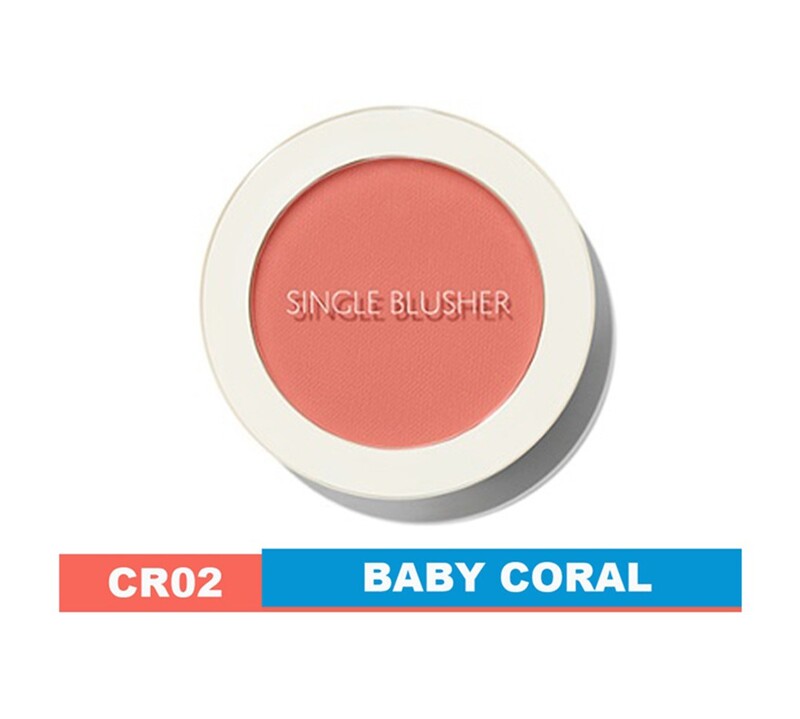 Phấn Má The Saem Saemmul Single Blusher - CR02