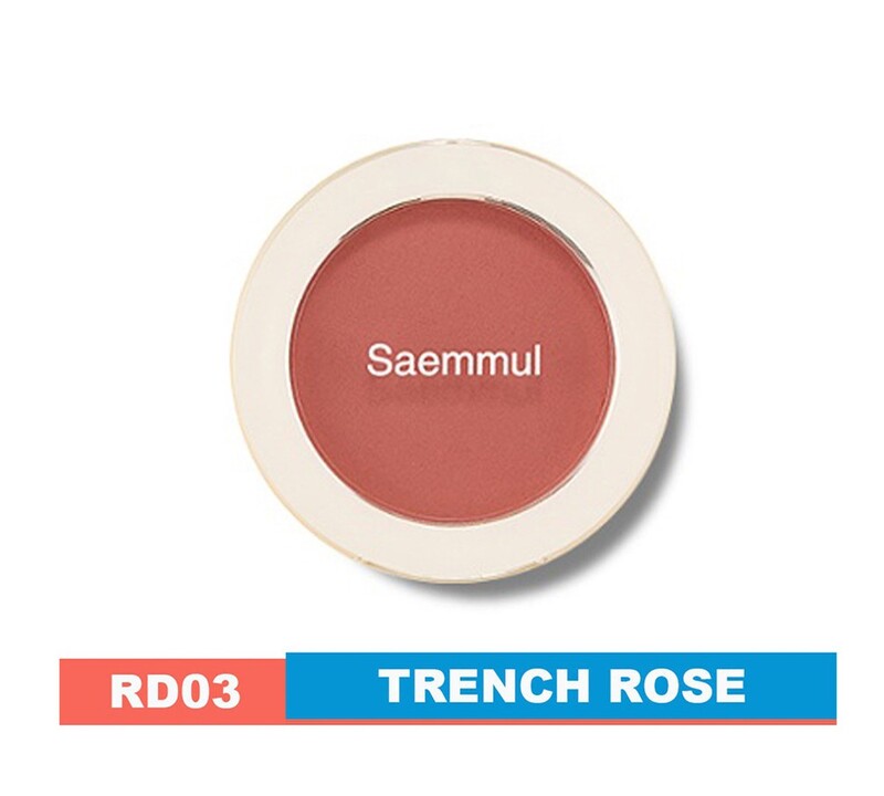 Phấn Má The Saem Saemmul Single Blusher - RD03