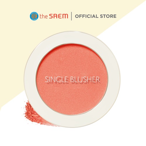 Phấn Má The Saem Saemmul Single Blusher - OR01