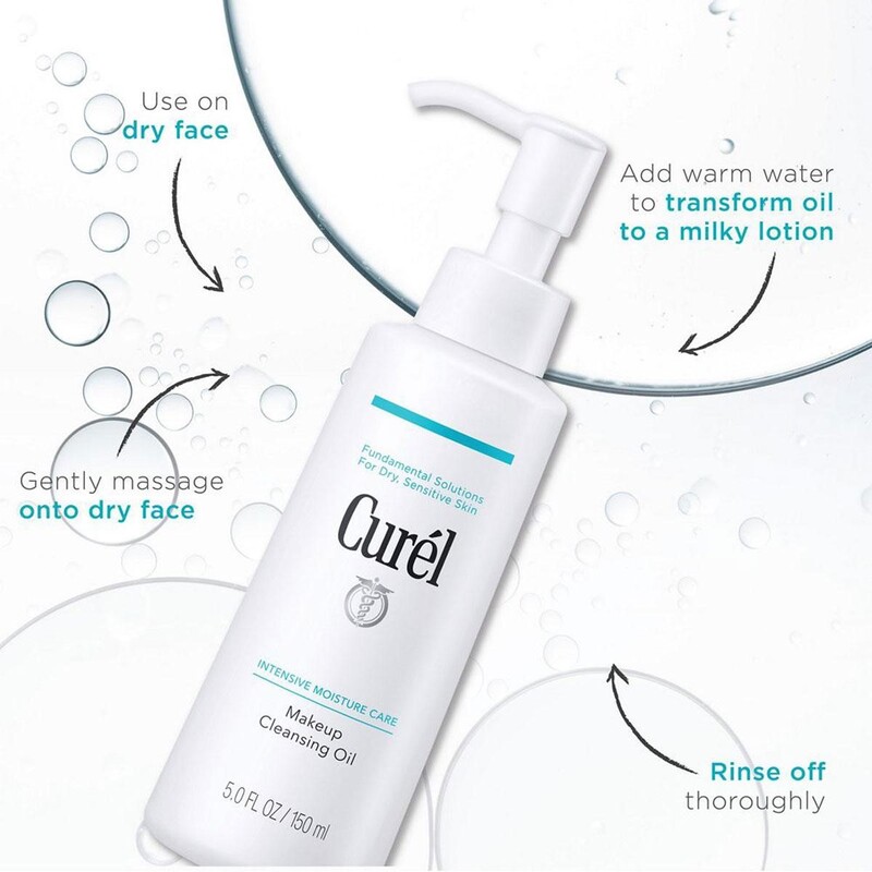 Dầu Tẩy Trang Curél Intensive Moisture Care Makeup Cleansing Oil 150ml