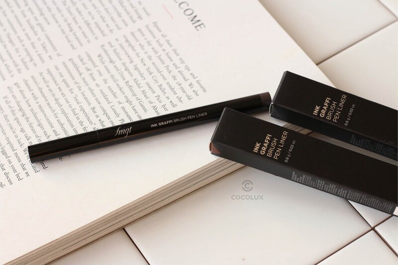Dạ Kẻ Mắt The Face Shop Ink Graffi Brush Pen Liner Màu Nâu