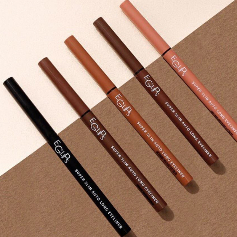 Chì Kẻ Mắt Eglips Super Slim Auto Long Eyeliner S2 Smokey Brown