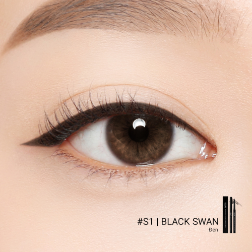 Chì Kẻ Mắt Eglips Super Slim Auto Long Eyeliner S1 Black Swan