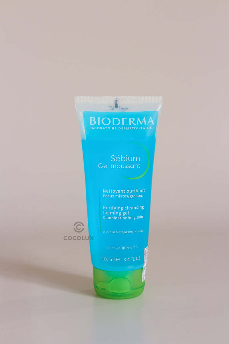 Gel Rửa Mặt Bioderma Sébium Gel Moussant Cho Da Dầu Hỗn Hợp 200ml (Tuýp)