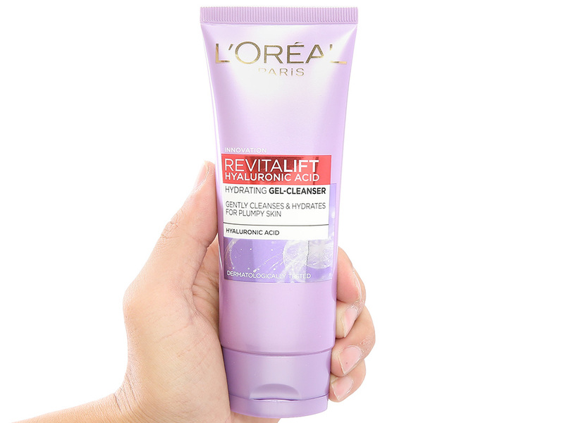 Sữa Rửa Mặt Loreal Revitalift Hyaluronic Acid Cấp Ẩm, Căng Mịn Da