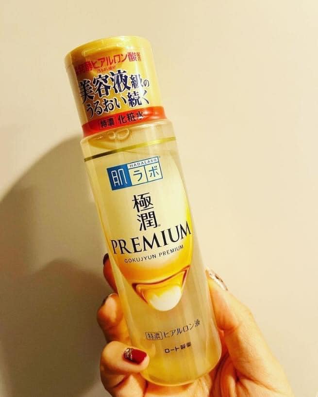 Lotion Hadalabo Premium Gokujyun Dưỡng Ẩm Toàn Diện 170ml