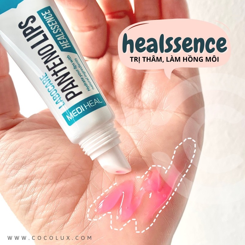 Son dưỡng Mediheal Labocare Pantenolips Healssence (màu xanh - ban ngày)