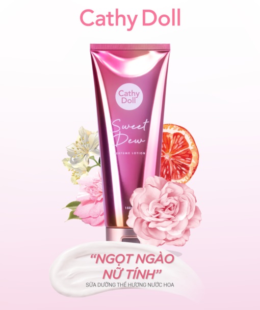 Sữa Dưỡng Thể Cathy Doll Sweet Dew Perfume Lotion Hương Nước Hoa 150ml