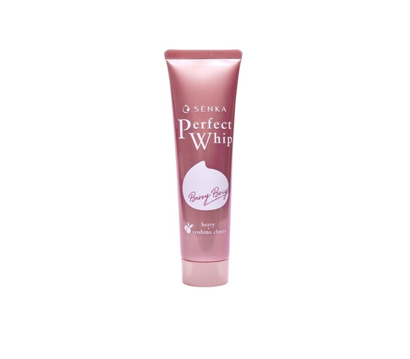 Sữa Rửa Mặt Senka Perfect Whip Berry Bright Sáng Hồng 50g