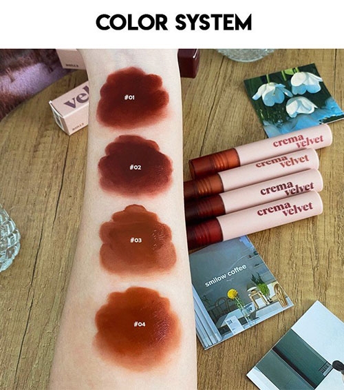 Son Kem Etude Crema Velvet 02 Chocolate Fudge 3.6g
