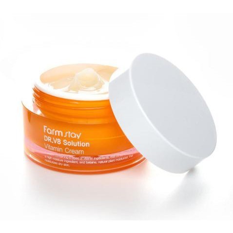 Kem dưỡng FARM STAY DR-V8 Solution Vitamin Cream - 50ml - Cocolux