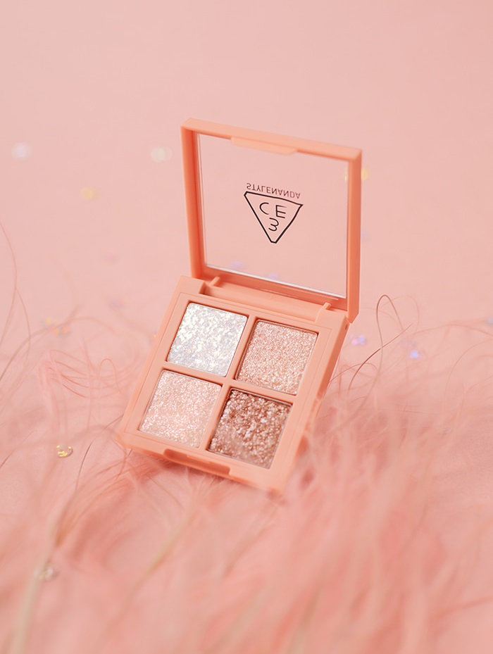 Phấn Mắt 3CE Mini Multi Eye Color Palette 01 Diamond Glint 4 Ô 3.2g