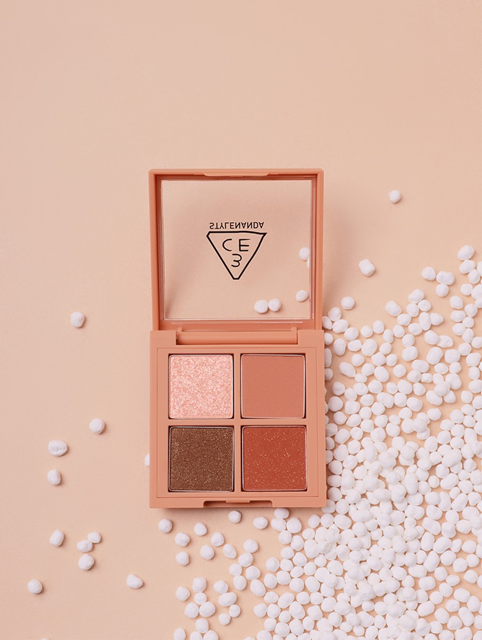 Phấn Mắt 3CE Mini Multi Eye Color Palette 02 Closing Out 4 Ô 3.2g