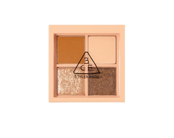 Phấn Mắt 3CE Mini Multi Eye Color Palette 03 Almond Fudge 4 Ô 3.2g