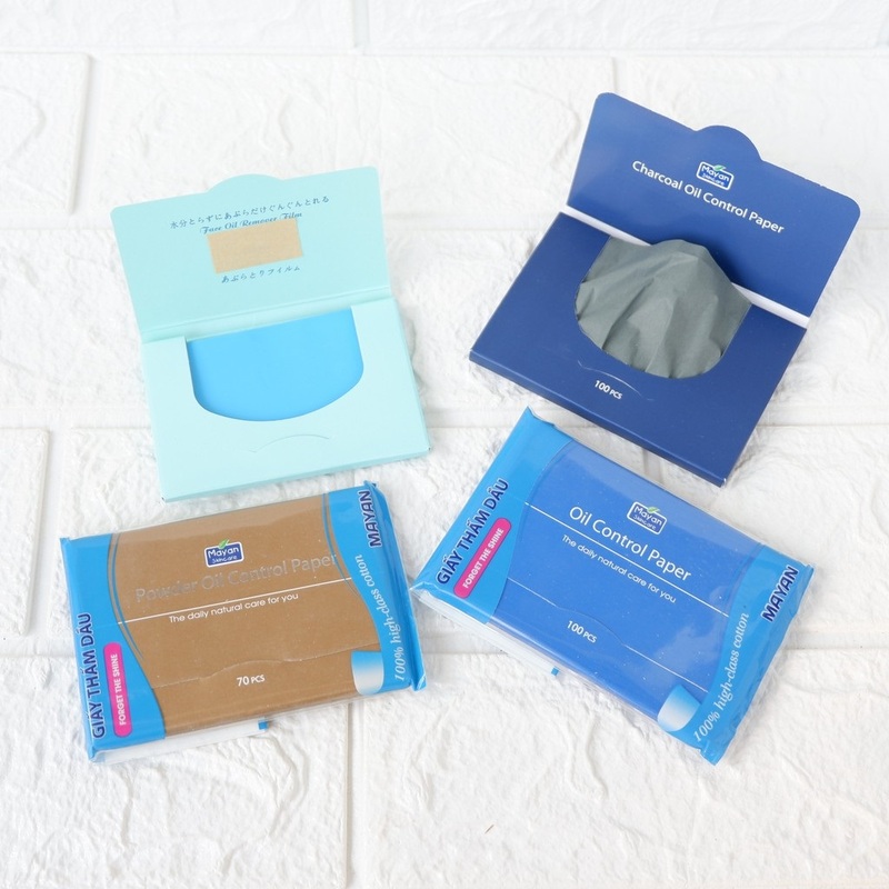 Giấy Thấm Dầu Mayan Oil Control Paper 100 PCS