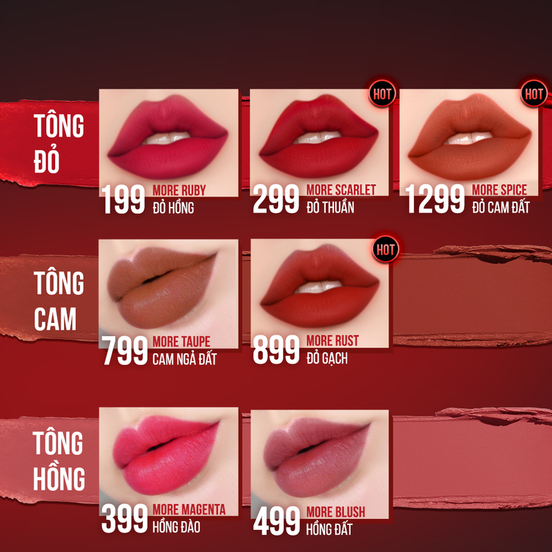 Son Thỏi Maybelline Ultimatte Mịn Môi Siêu Nhẹ 899 More Rust 1.7g