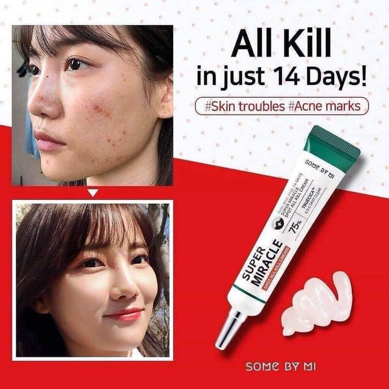 Kem Chấm Mụn Some By Mi Super Miracle Giảm Mụn & Kháng Viêm 30ml