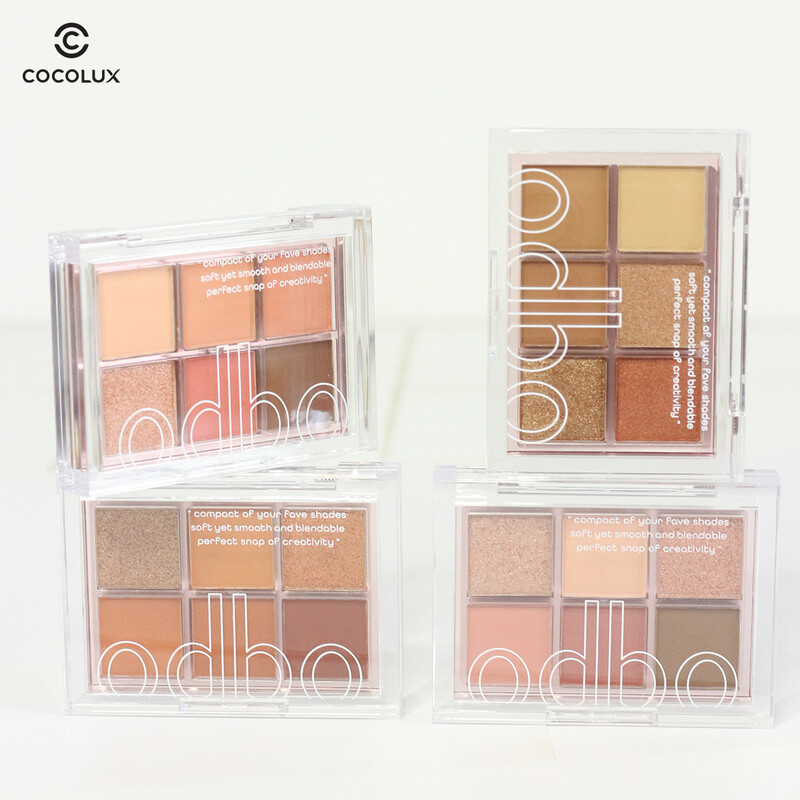 Phấn Mắt Odbo Signature Eyeshadow Palette OD276 #01 6 Ô 10g