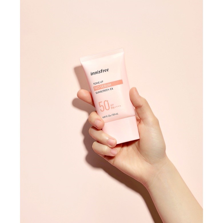 Kem Chống Nắng Innisfree Tone Up No Sebum Sunscreen EX SPF50 PA++++ 50ml