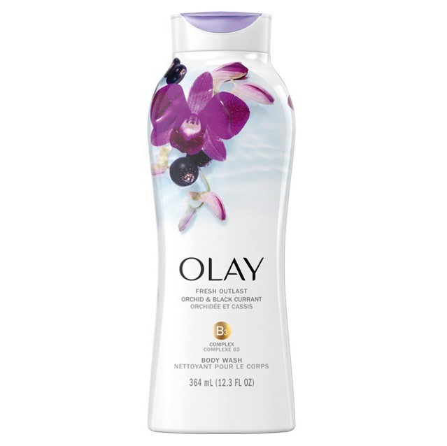 Sữa Tắm Olay Hương Hoa Lan Và Quả Lý Chua Lê 364ml