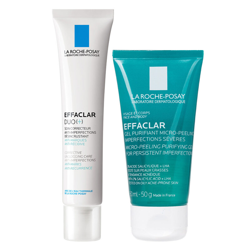 La Roche-Posay Kem Dưỡng Giảm Mụn + Gel Rửa Mặt & Tắm