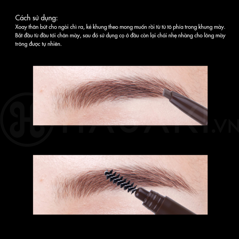 Chì Kẻ Mày Cathy Doll Mini Dark Brown 0.16g