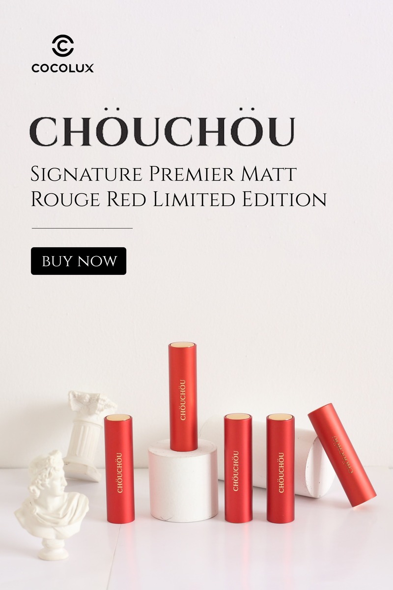 Son Thỏi Chou Chou Signature Premier Matt Rouge Red Limited Edition 04 Neon Crimson 3.5g