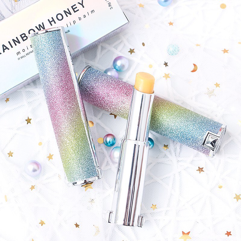 Son Dưỡng YNM Rainbow Honey Lip Balm Đổi Màu 3.8g