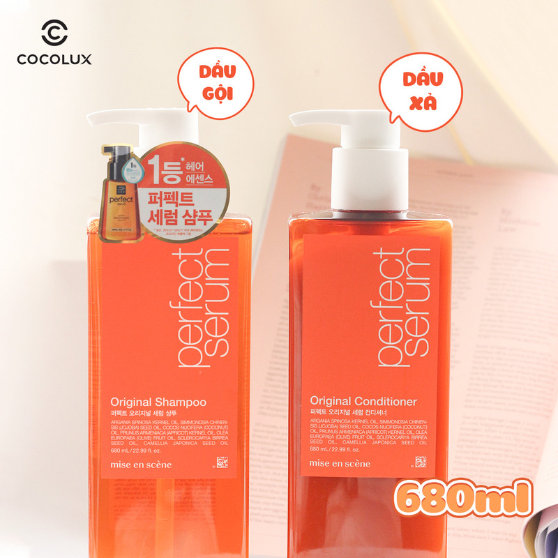 Dầu Xả Miseen Scene Perfect Serum Original Conditioner NEW 680ml 