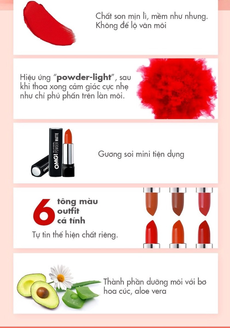 Son Thỏi Silkygirl Siêu Mịn 10 Mauve Màu Đỏ Tulip 3.5g